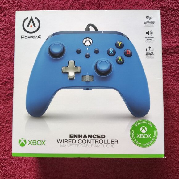 PowerA Xbox controller (Enhanced Blue) - Picture 1 of 1